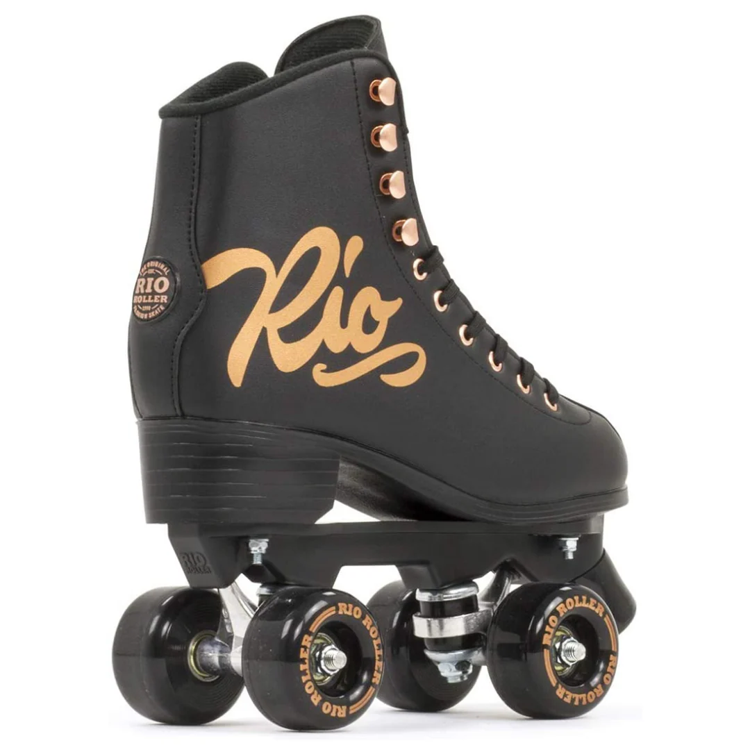 Rio Roller Script Rose - Black - Image 3