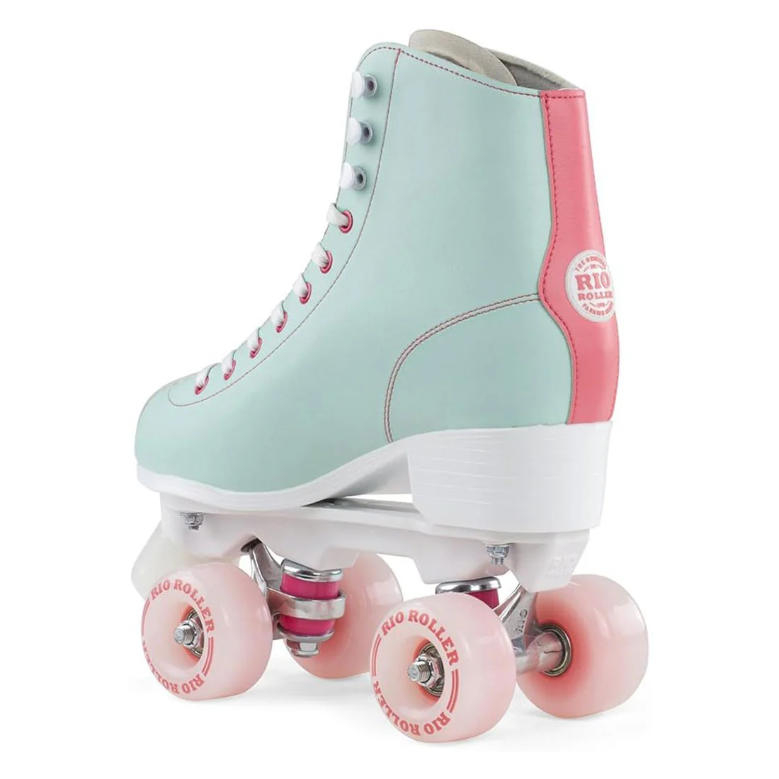 Rio Roller Script - Teal/Coral - Image 3