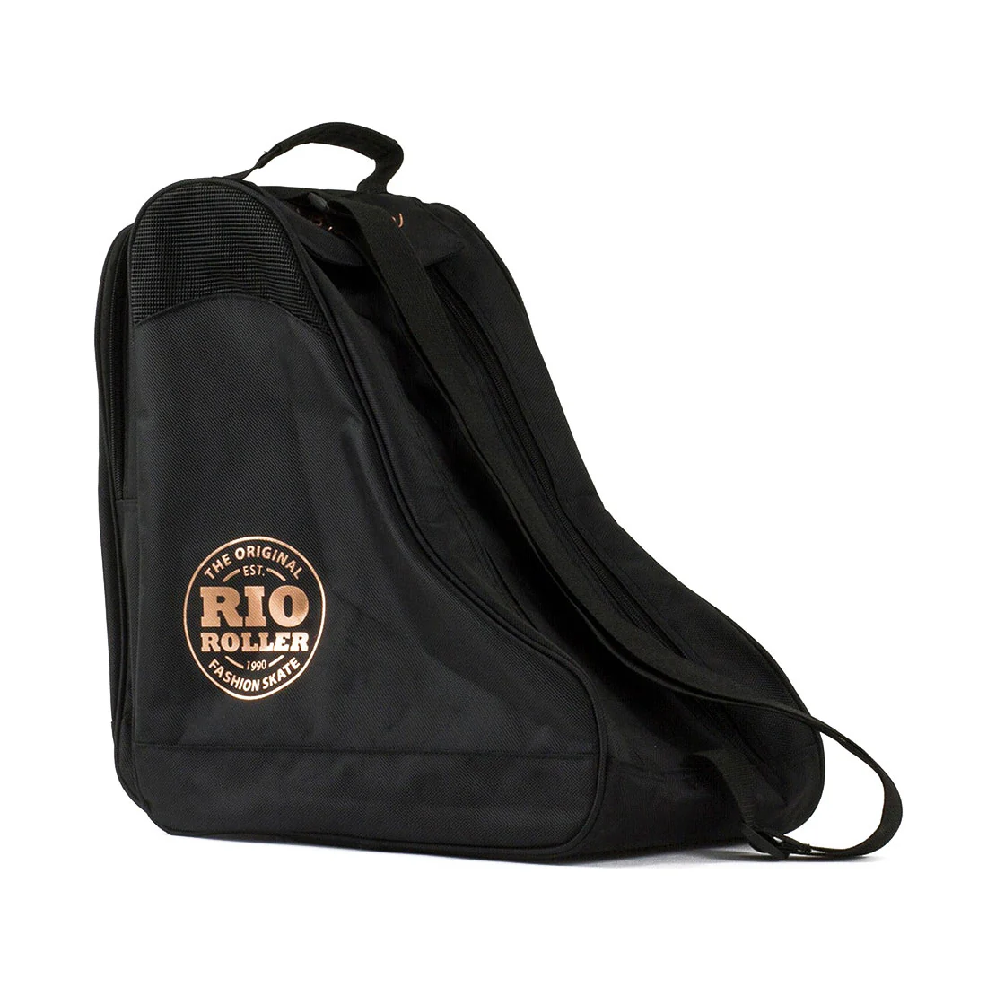 Rio Roller Skate Bag - Black/Rose Gold - Image 2