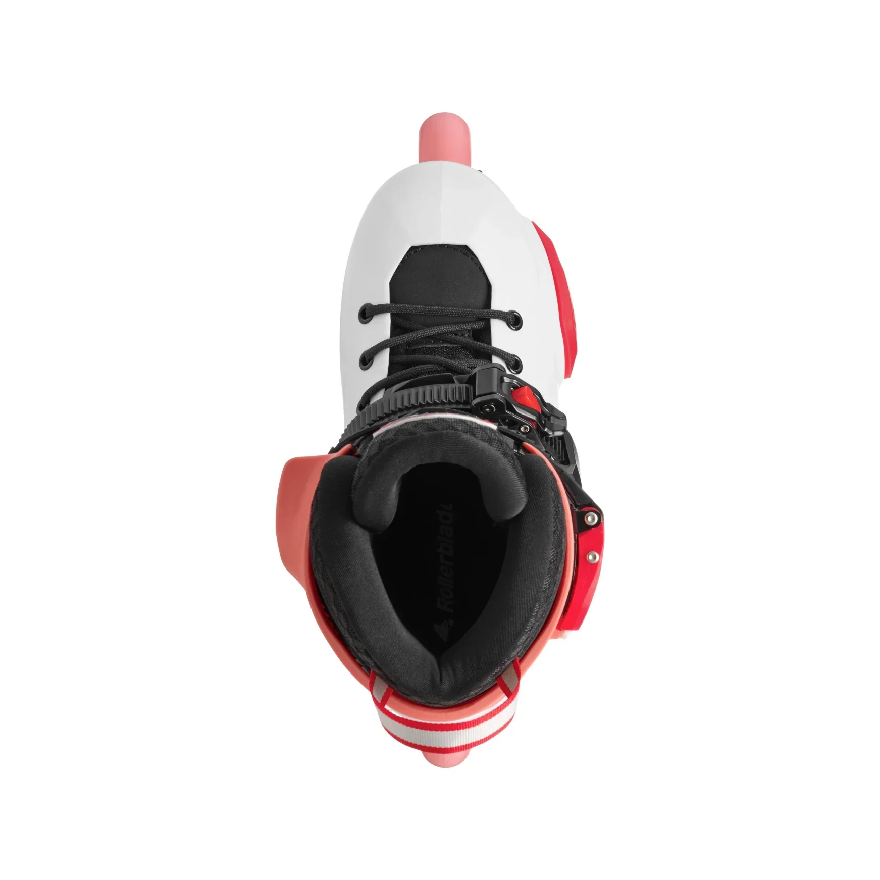 Rollerblade Apex Adjustable Inline Skate Platinum/Coral - Image 6