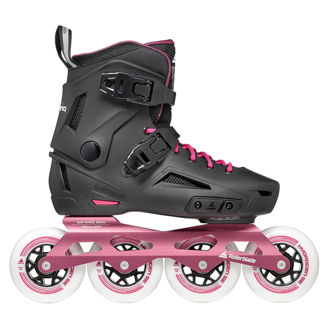 Rollerblade Lightning 90 W - Black/Sangria
