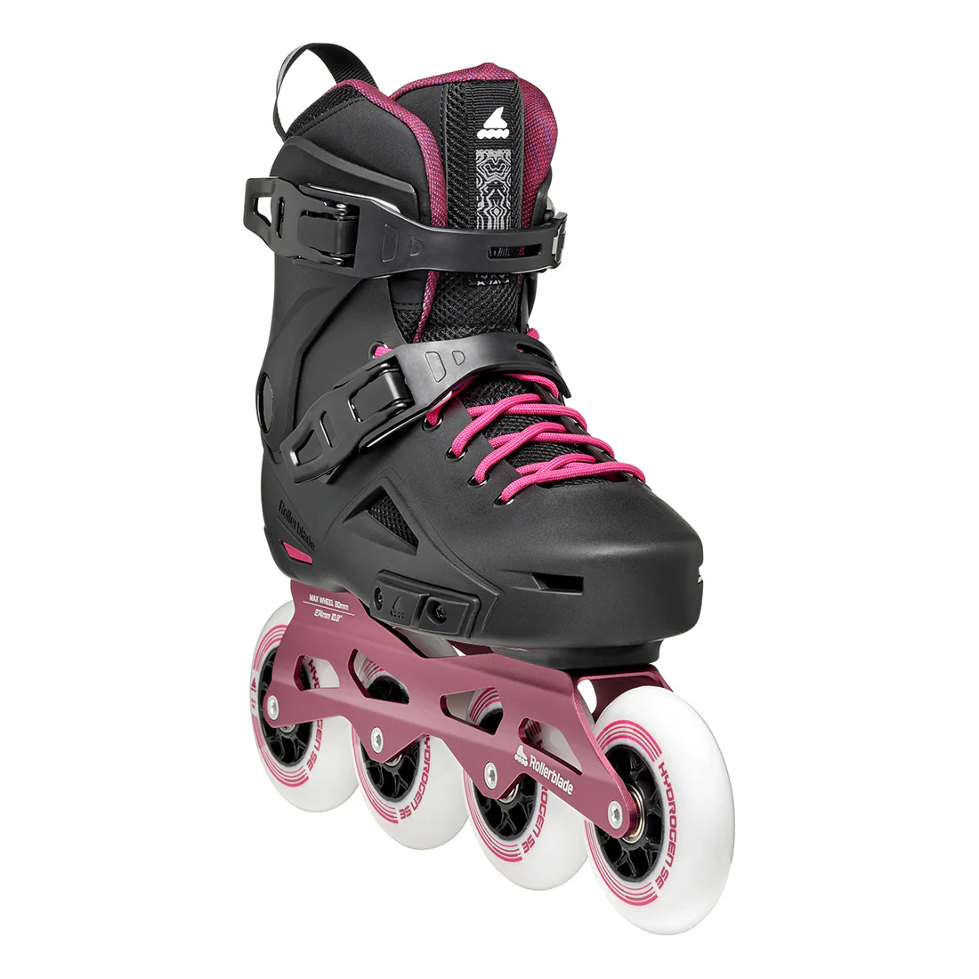 Rollerblade Lightning 90 W - Black/Sangria - Image 2