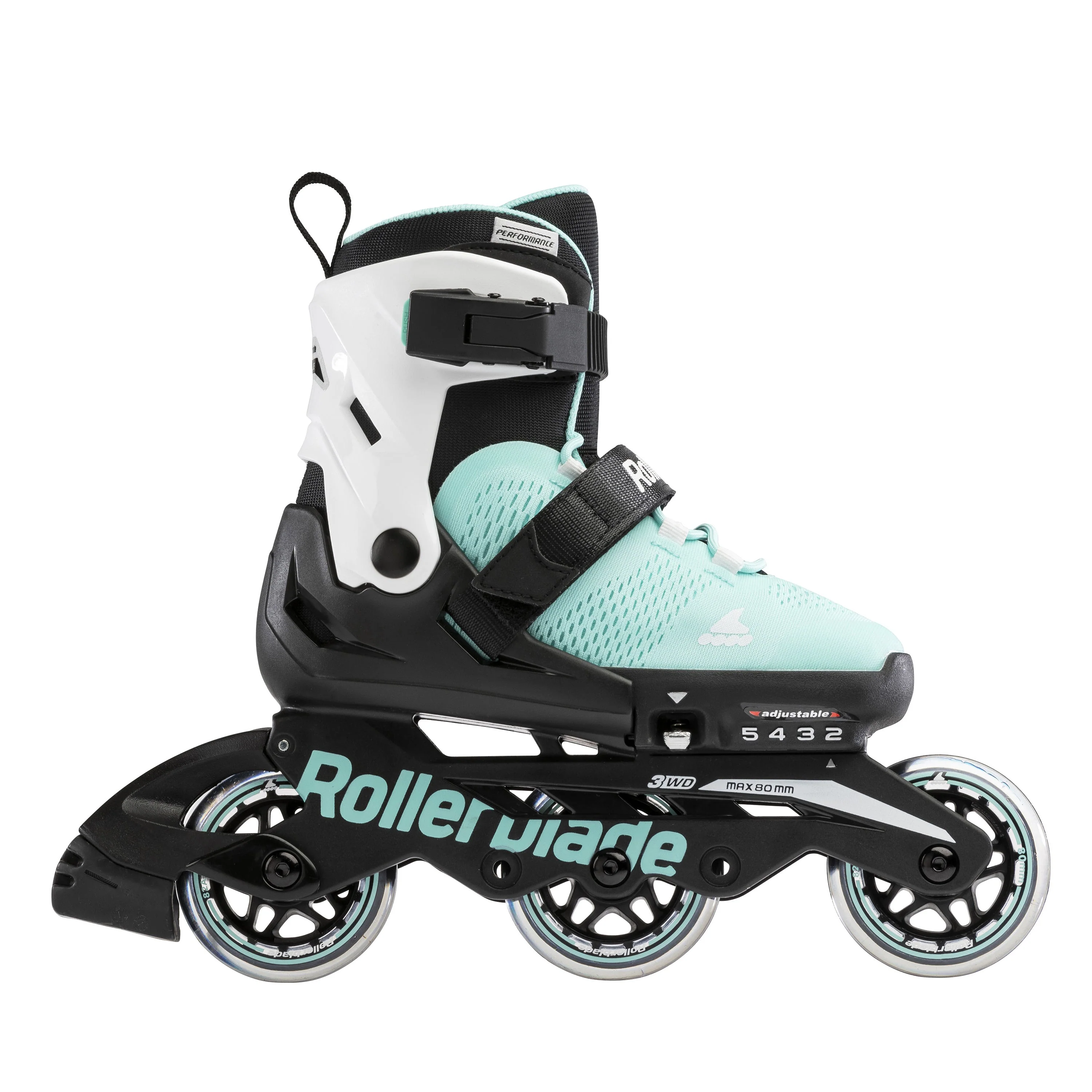Rollerblade Microblade 3WD - Aqua/White