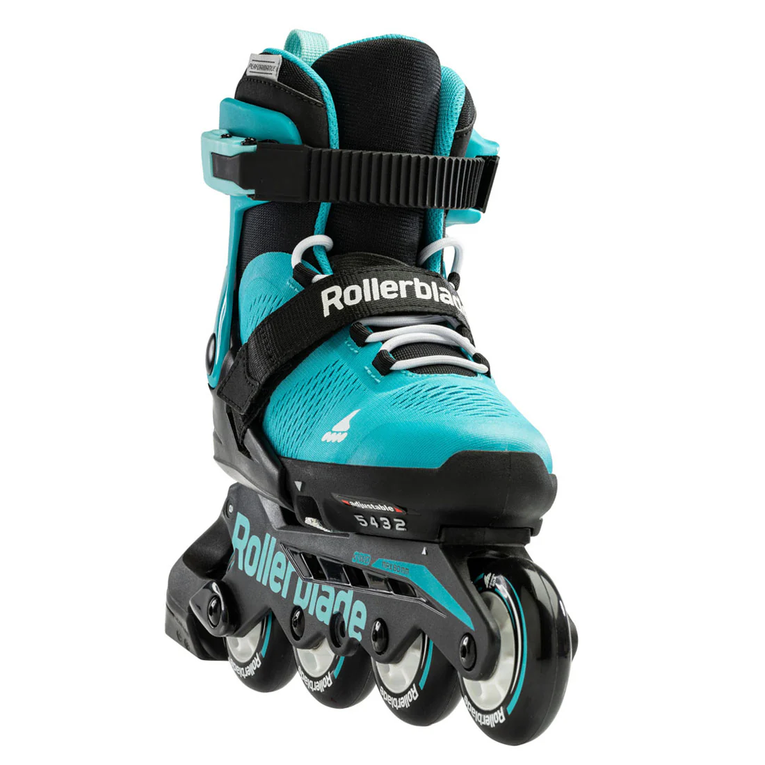 Rollerblade Microblade - Aqua/Black - Image 2