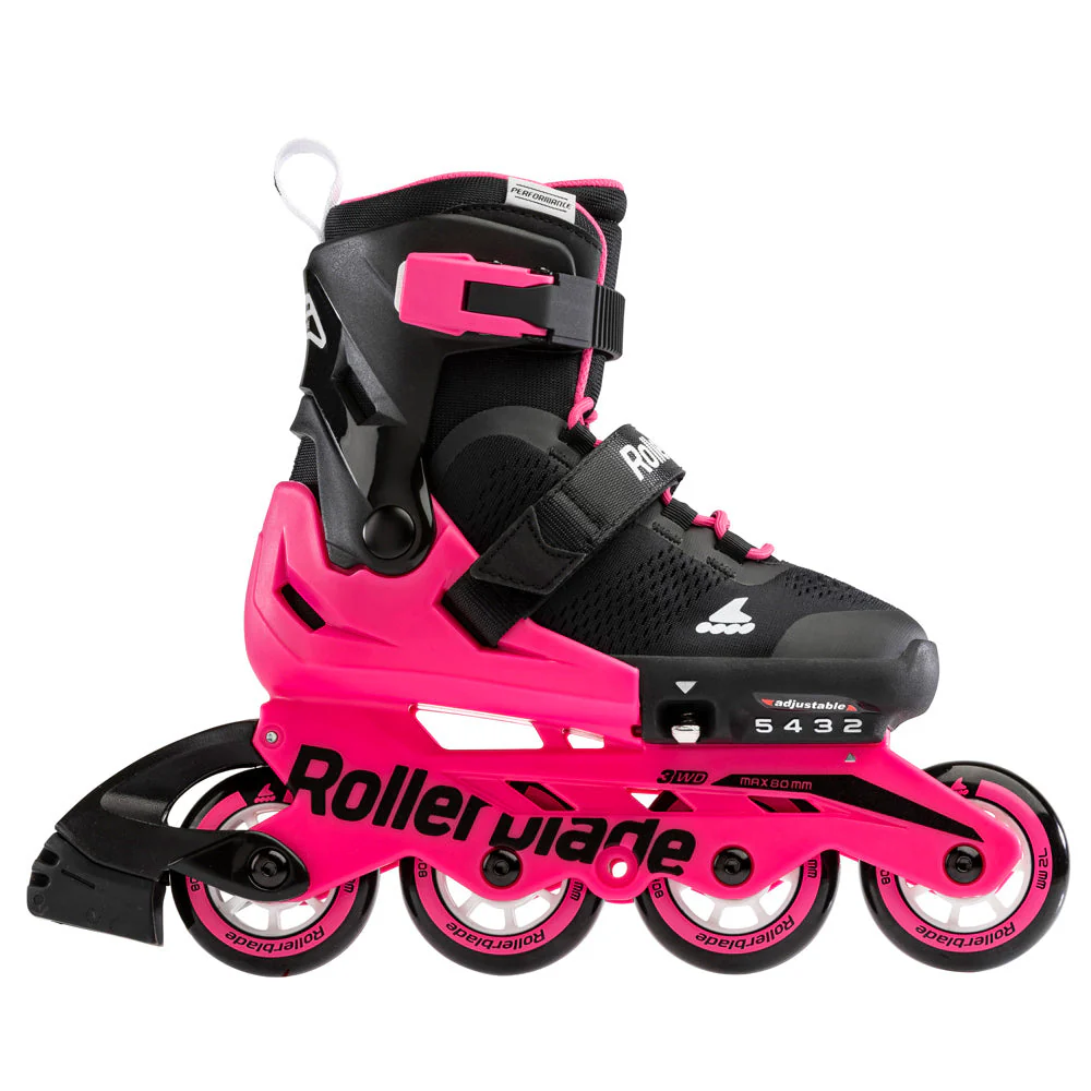 Rollerblade Microblade - Black/Neon Pink