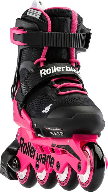 Rollerblade Microblade - Black/Neon Pink - Image 2