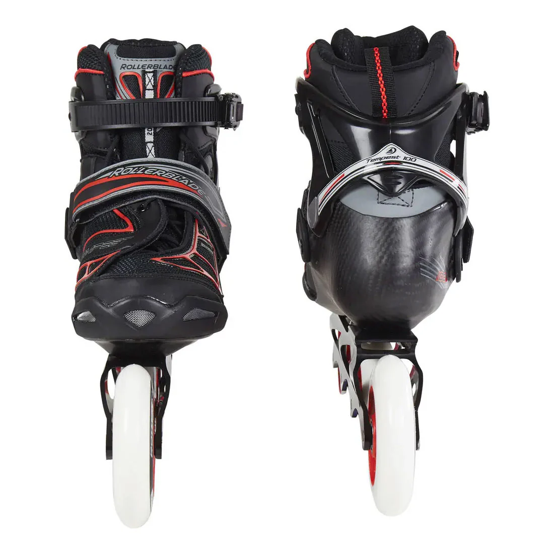 Rollerblade Tempest 100 Black/Red 7.5US w/ Minor Blemishes - Image 3