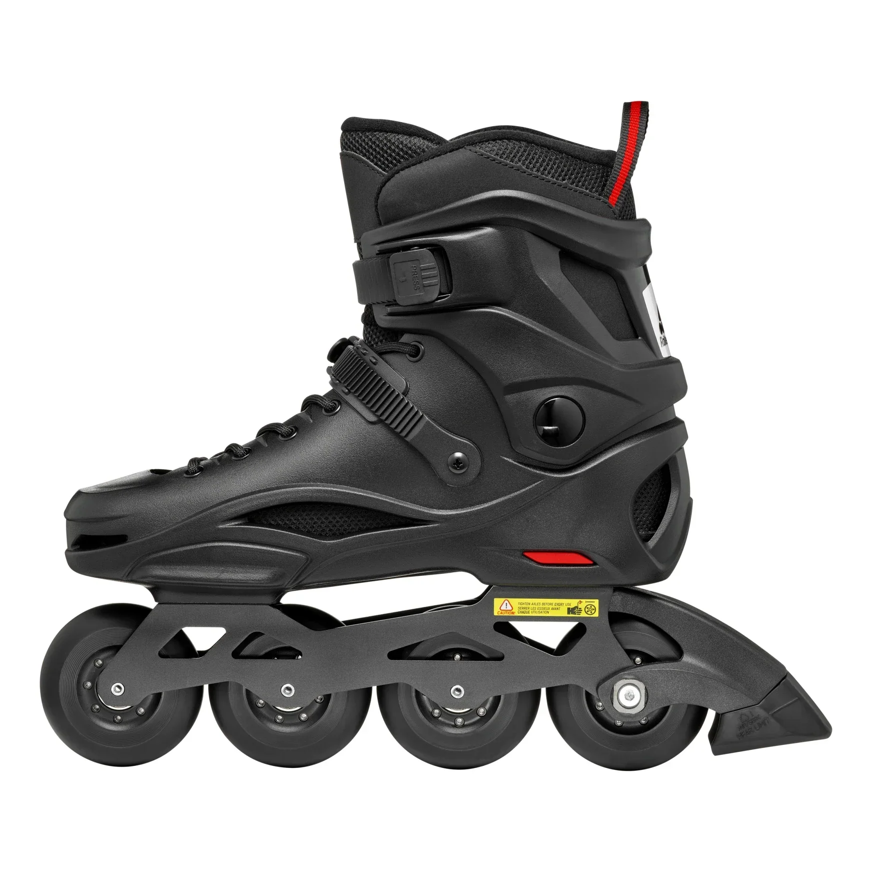 Rollerblade Zetrablade Inline Skates Black/Red - Image 4
