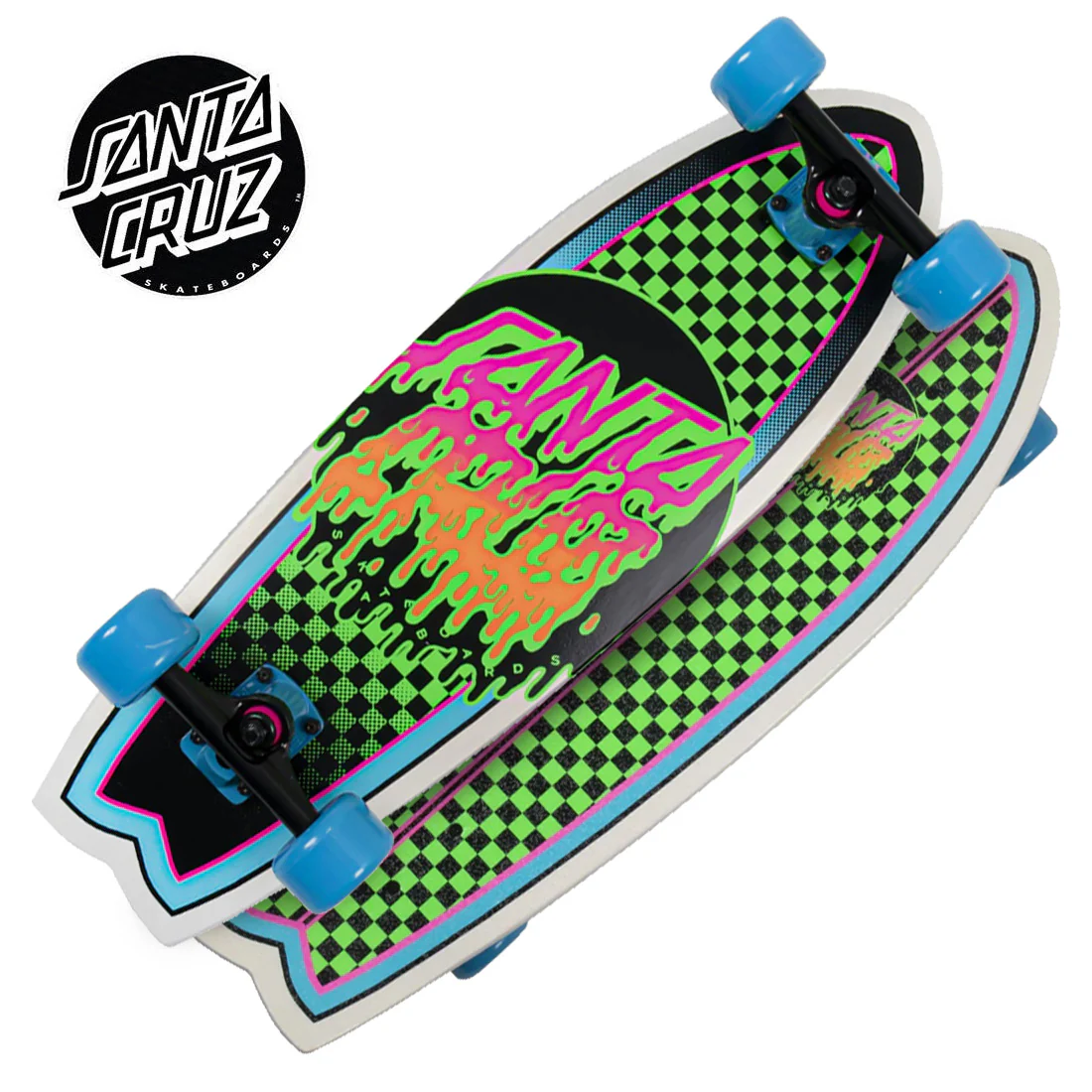 Santa Cruz Rad Dot 27.7 Shark Cruzer Complete