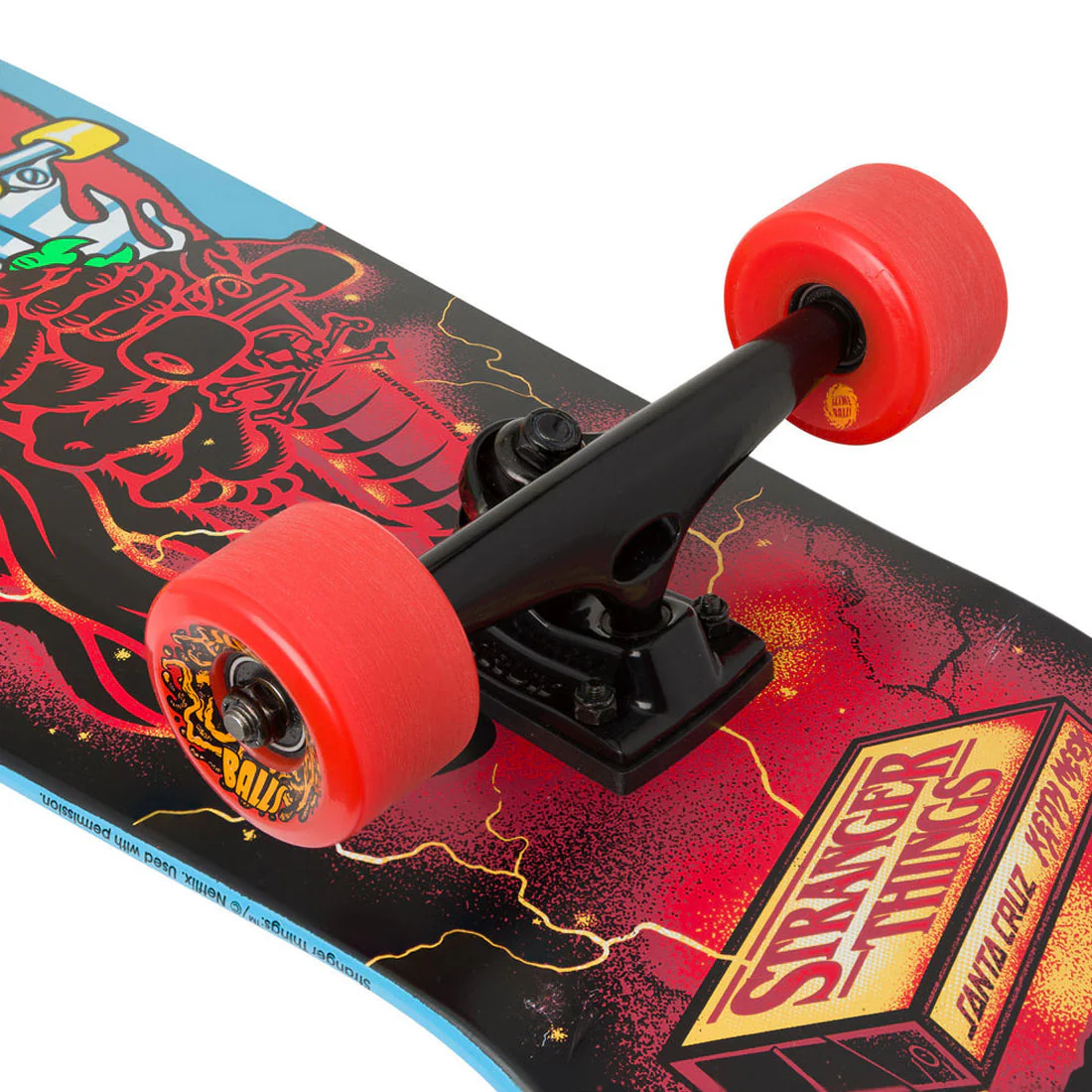 Santa Cruz x Stranger Things Meek Slasher 31.1 Cruzer Complete - Image 3