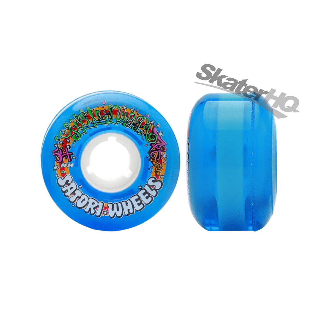 Satori Lil Nugz 54mm 78a 4pk - Clear Blue