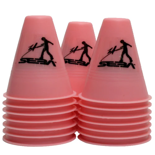 SEBA Slalom Cones 20pk - Pink PIC
