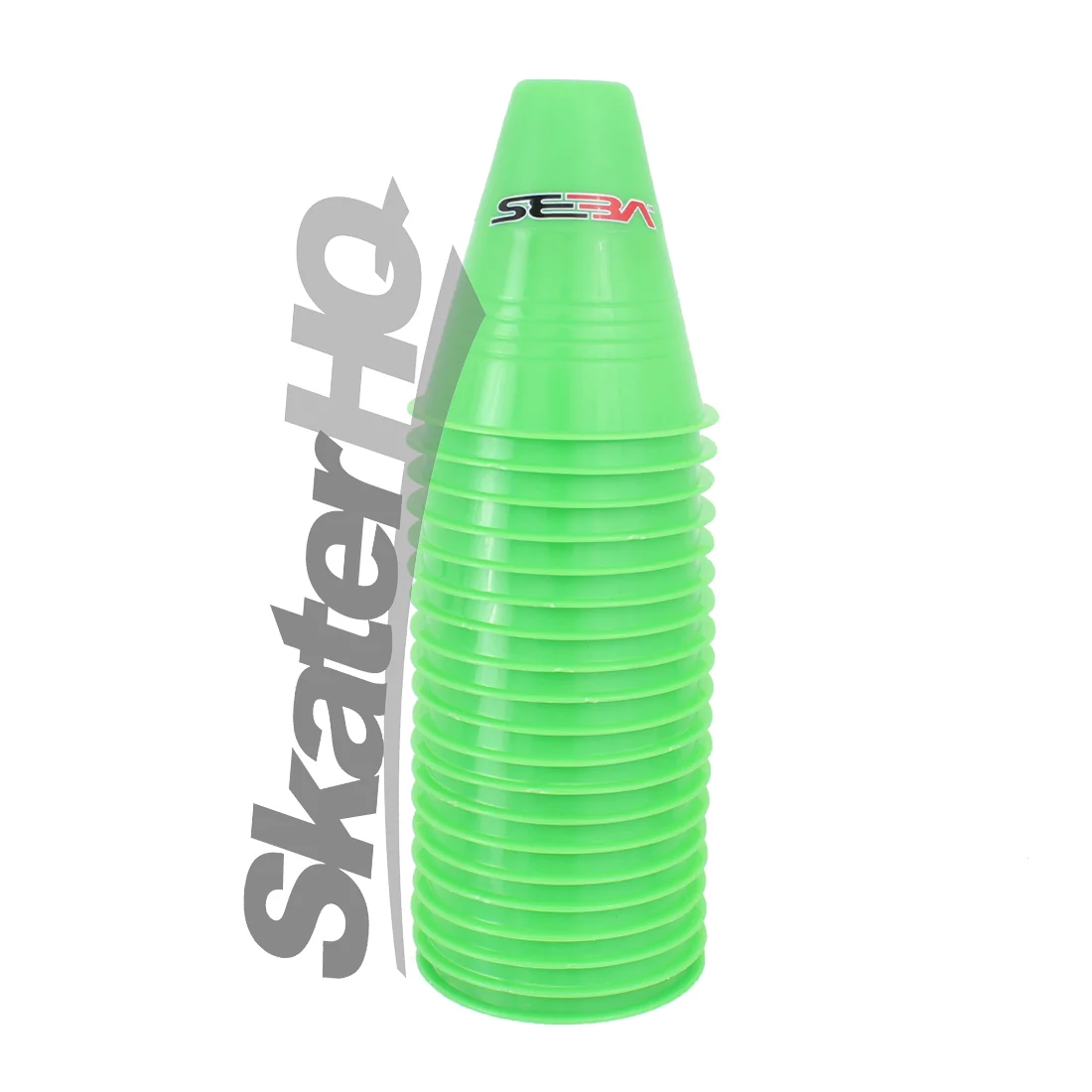 SEBA Slalom Dual Density Cones 20pk - Green