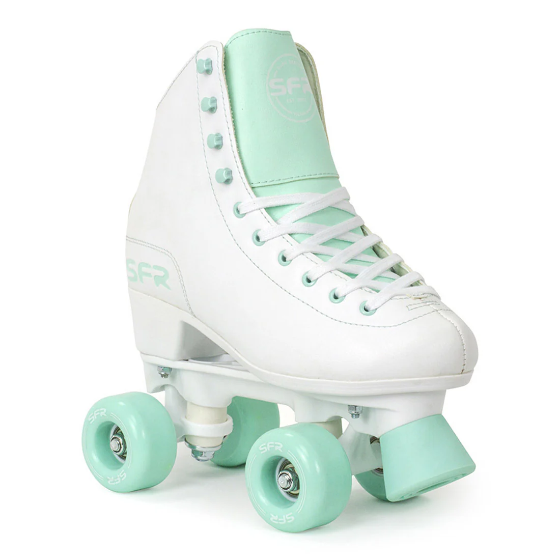 SFR Figure Skate - White/Green - Image 2