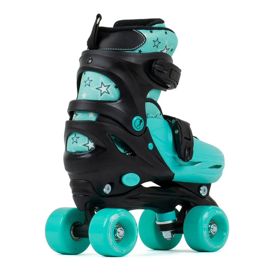 SFR Nebula Adjustable Skate - Black/Green - Image 3