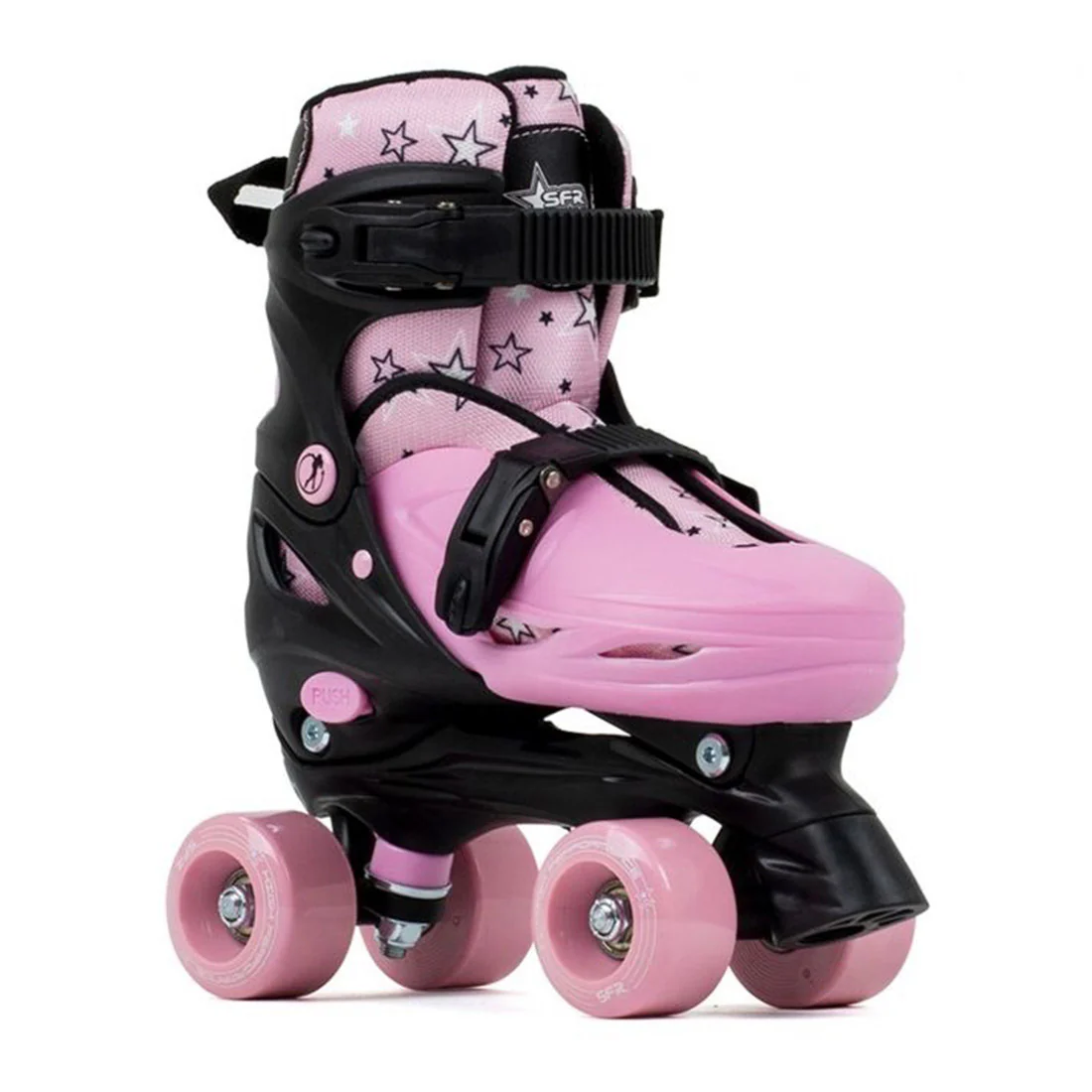 SFR Nebula Adjustable Skate - Black/Pink - Image 2