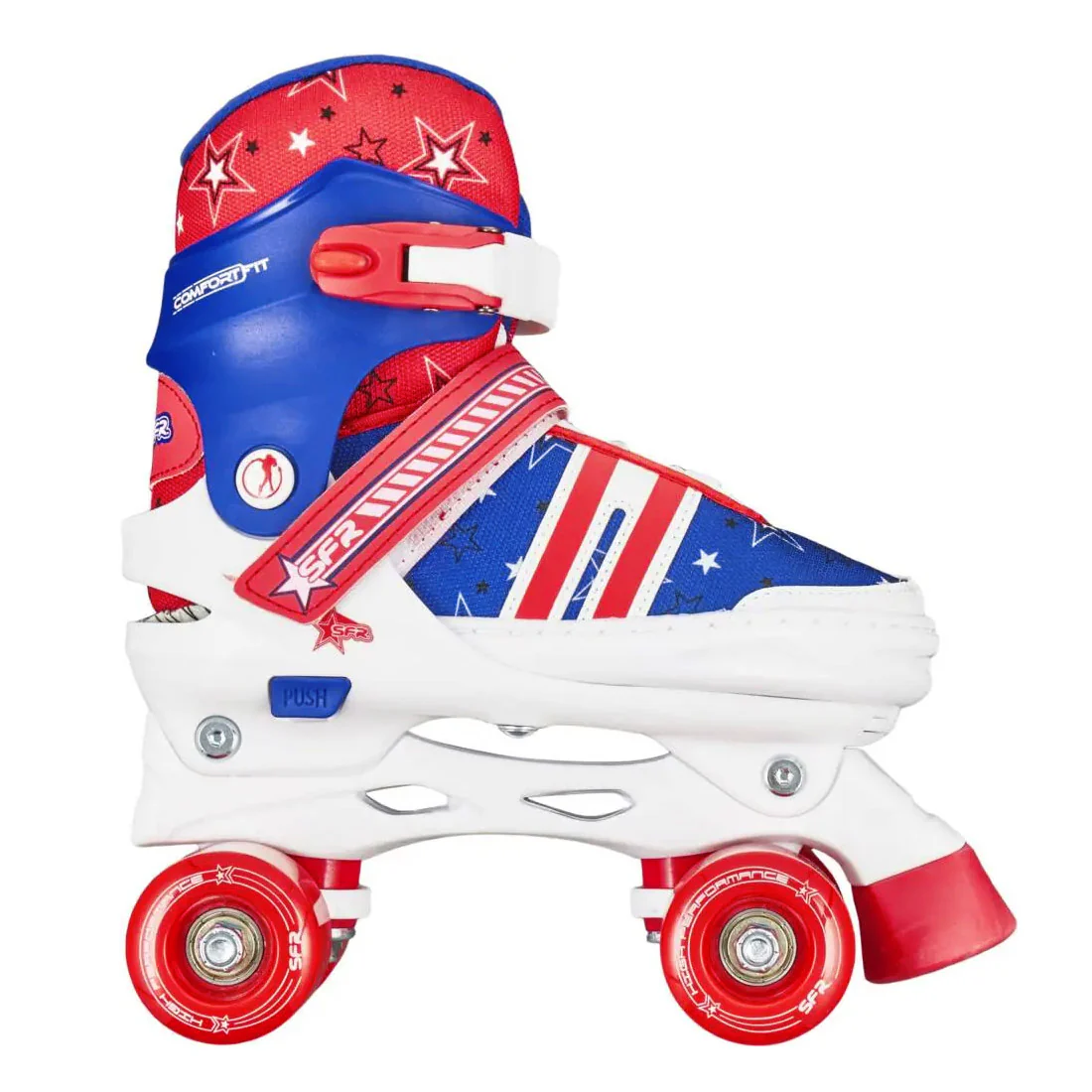 SFR Spectra Adjustable Skate - Blue/Red