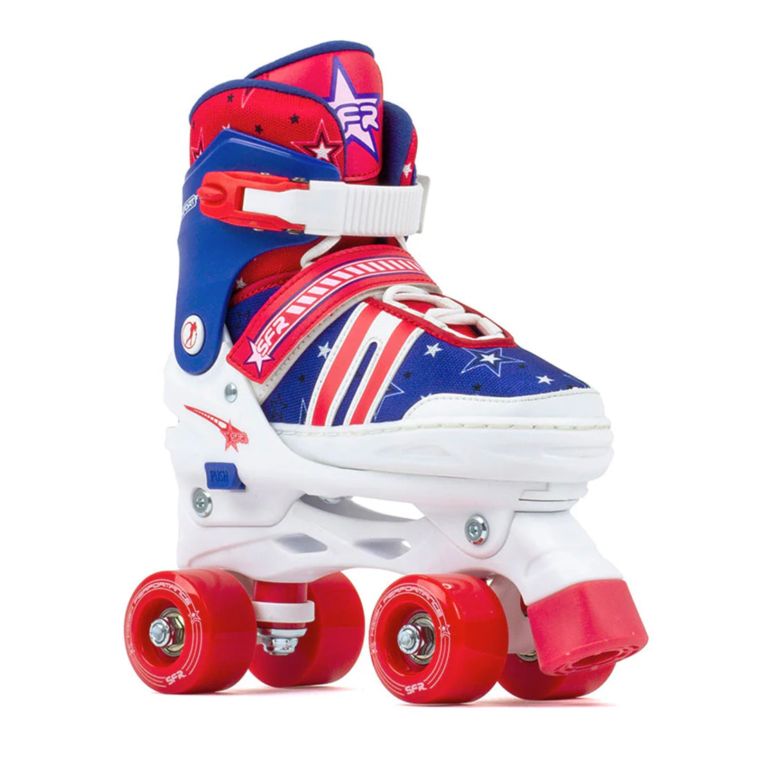 SFR Spectra Adjustable Skate - Blue/Red - Image 2