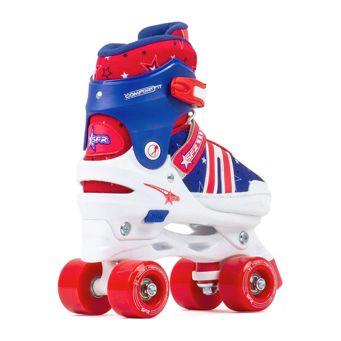 SFR Spectra Adjustable Skate - Blue/Red - Image 3