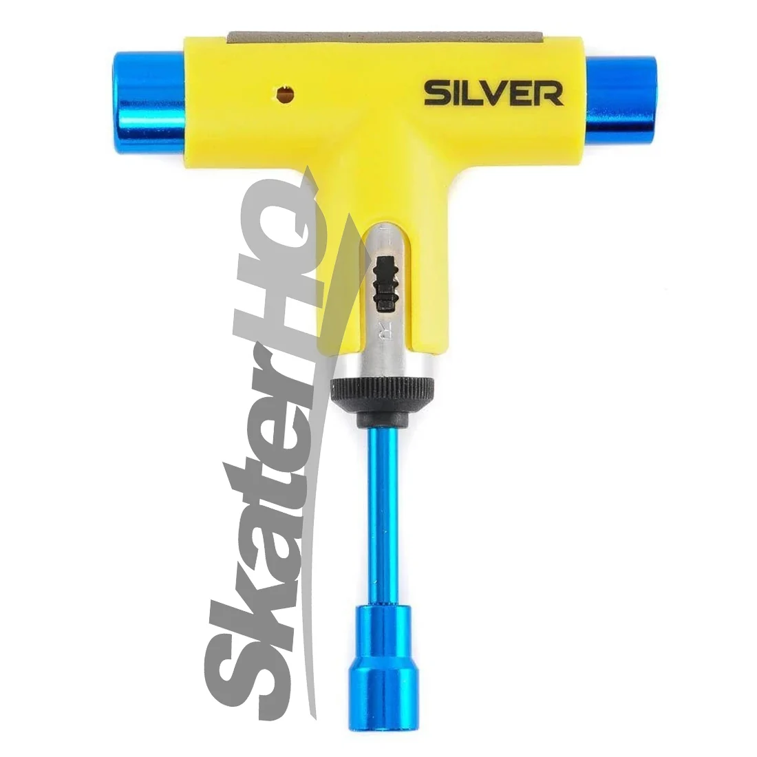 Silver Ratchet Tool - Neon Yellow/Blue