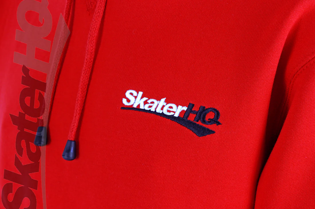 Skater HQ Kids Hoody - Red - Image 3