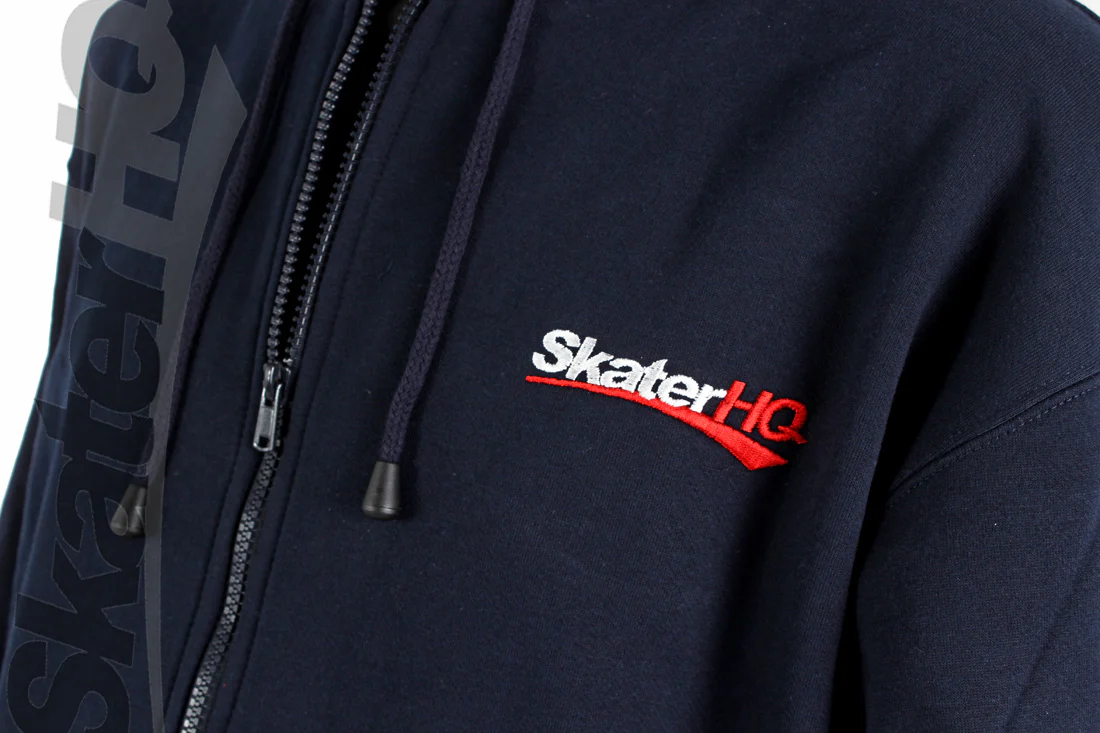Skater HQ Adult Zip Hoody - Navy - Image 3