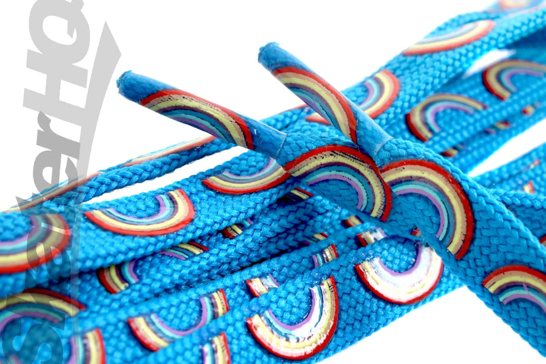 Slip-Not 72in Laces Pair - Blue Rainbow - Image 3