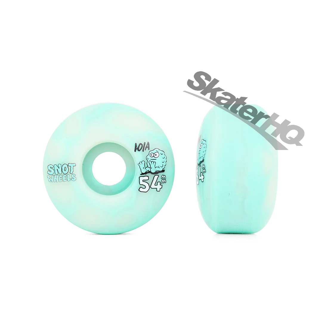 Snot Team Swirl 54mm 101a 4pk - Turquoise Swirl