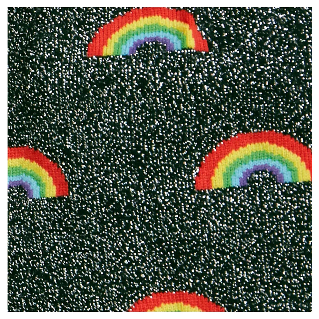 Sock It To Me - Adult Crew - Glitter Over The Rainbow - Image 3