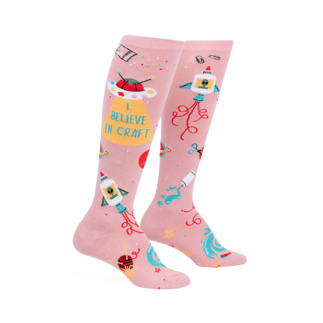 Sock It To Me - Knee High - I Believe In Craft