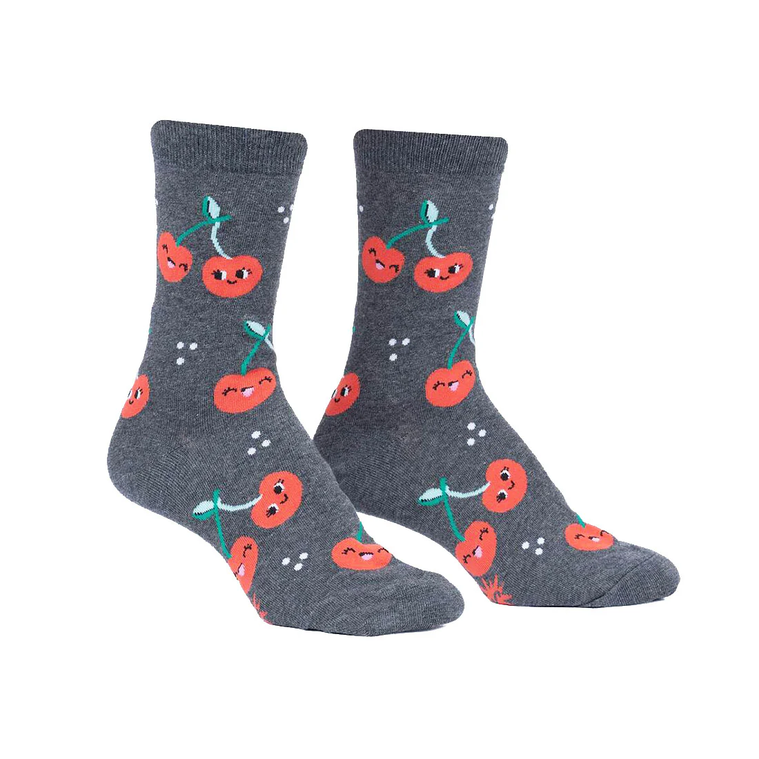 Sock It To Me - Adult Crew - Mon Cherry