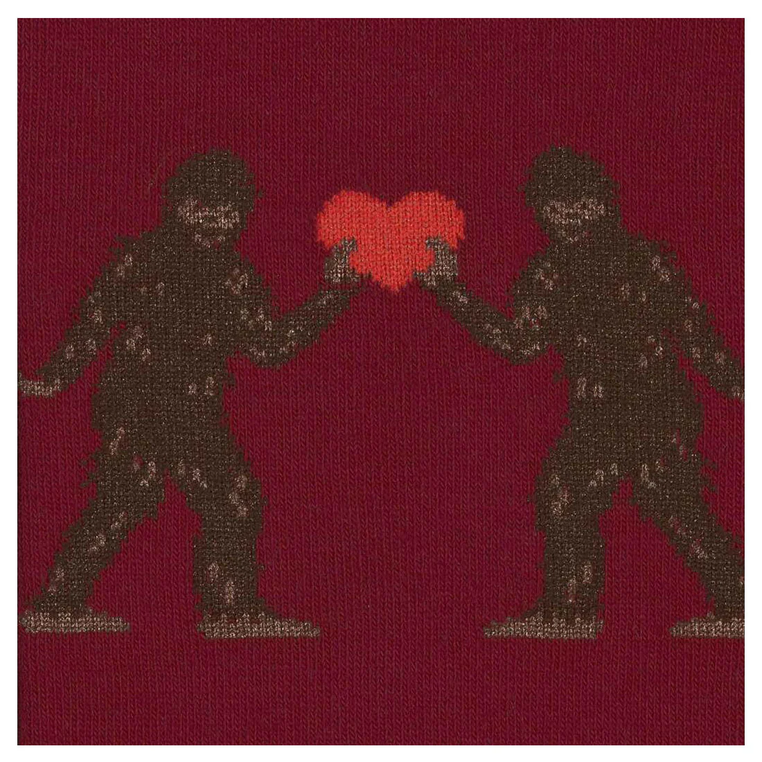 Sock It To Me - Knee High - Sasquatch Valentine - Image 3