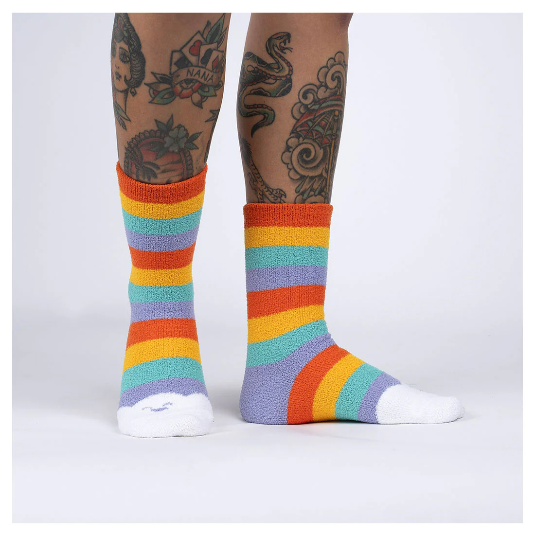 Sock It To Me - Slipper Socks - Happy Toes - Image 2