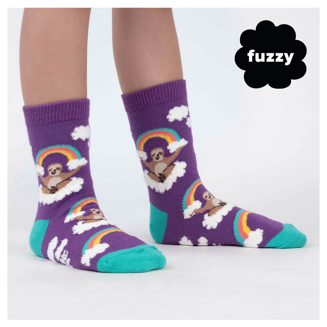 Sock It To Me - Kids Crew 3pk - Sloth Dreams - Image 2