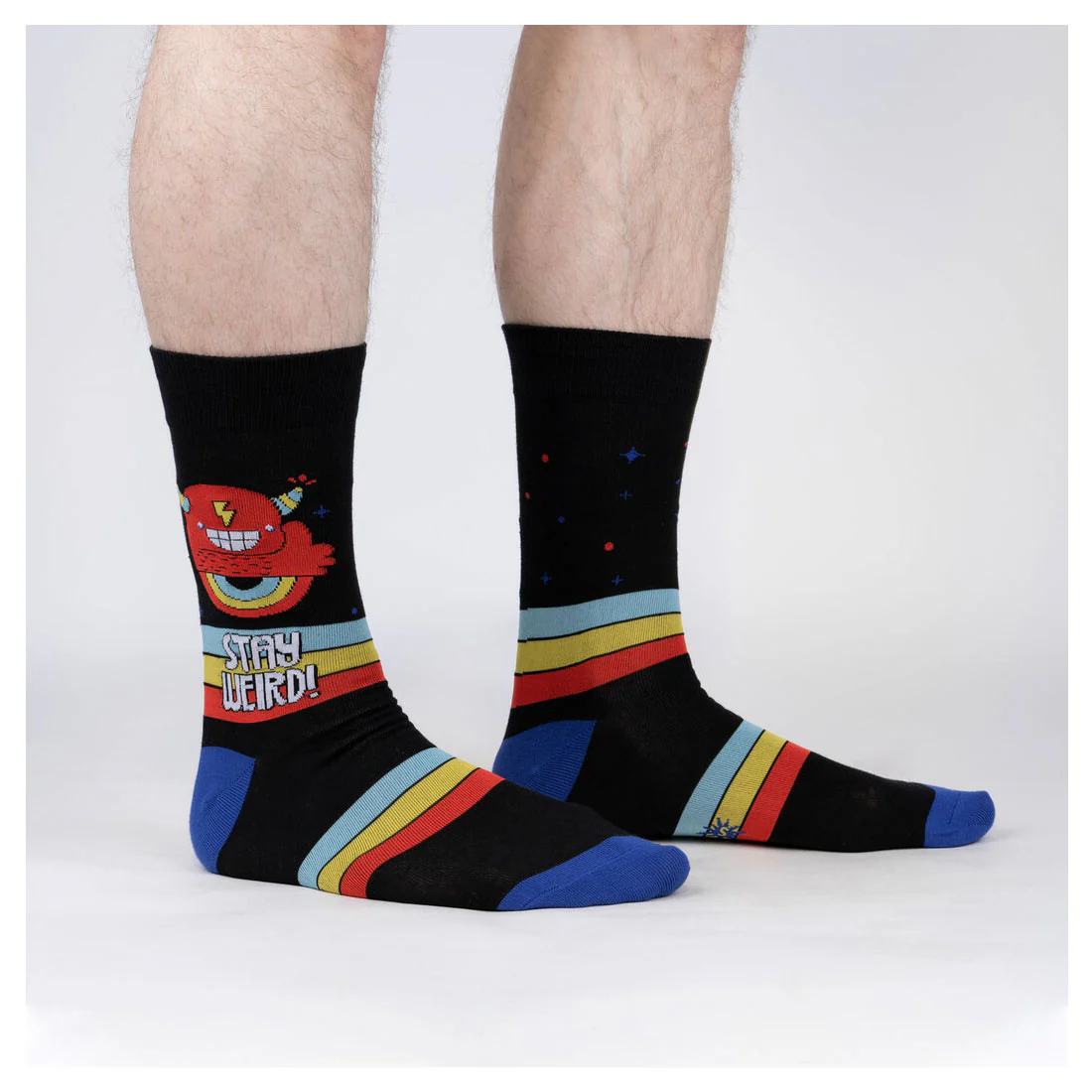 Sock It To Me - Adult Crew - Stay Weird - Image 2