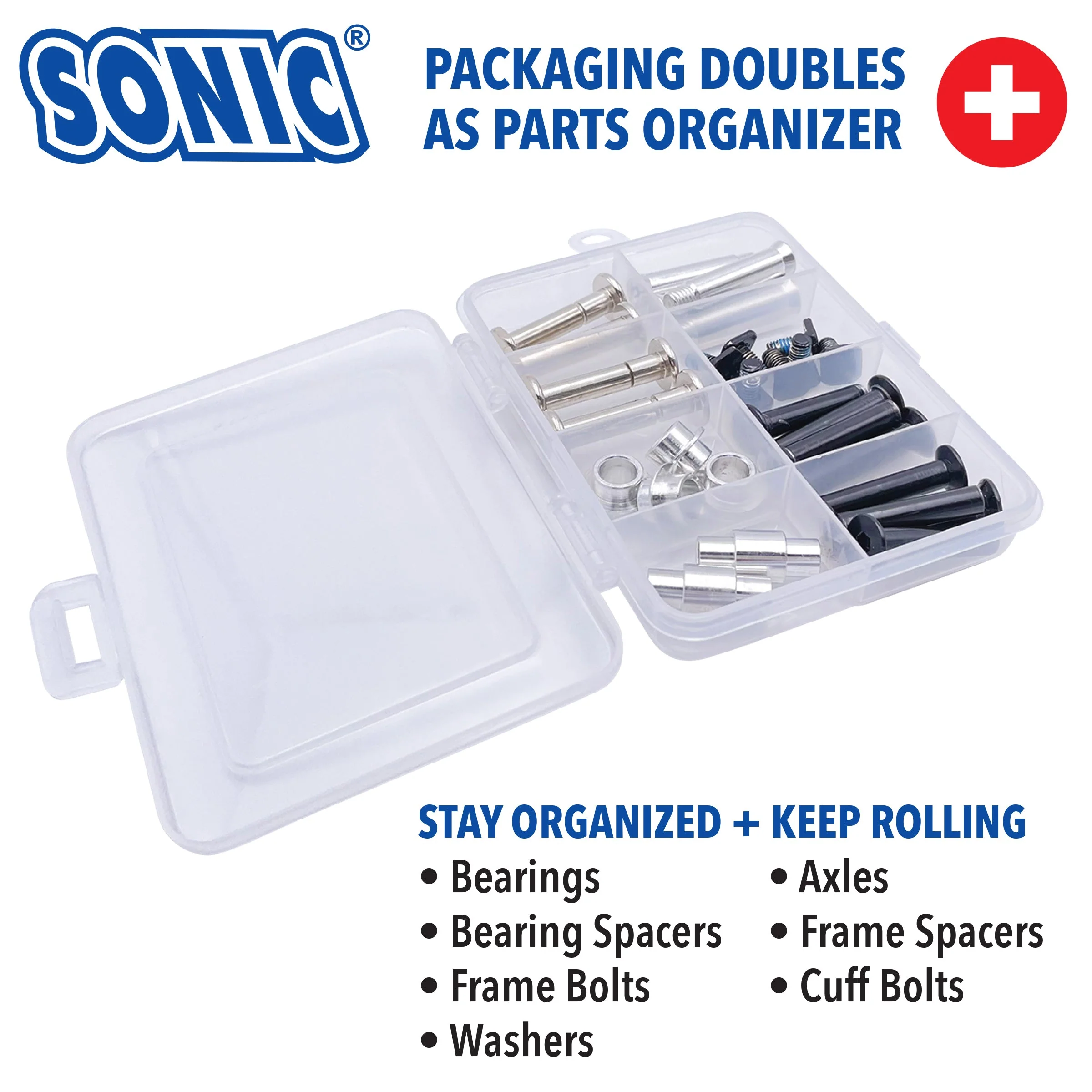 Sonic Swiss Bearings 8mm 16pk - Image 5