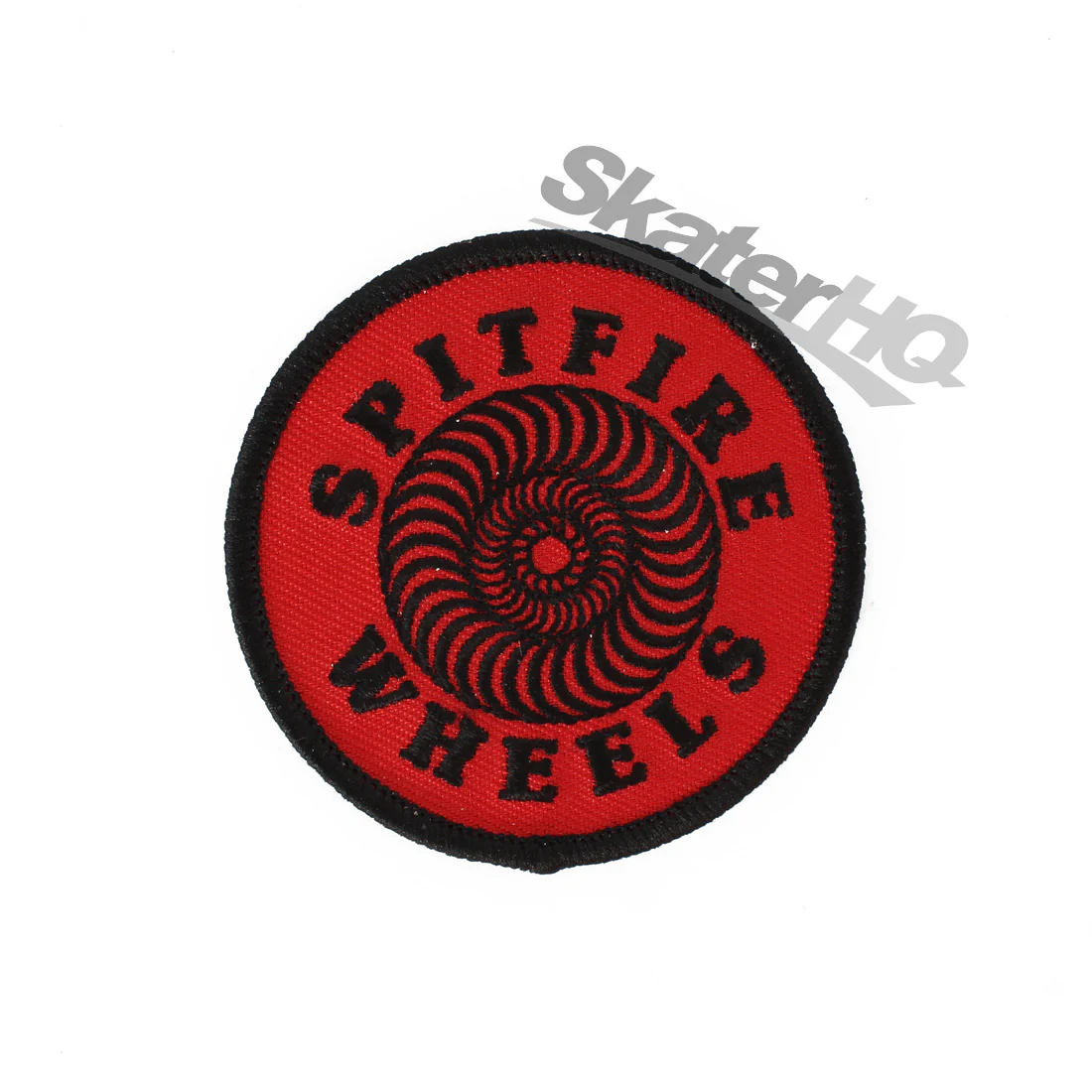Spitfire Patch Classic Swirl Sticker - Red/Black - Image 2
