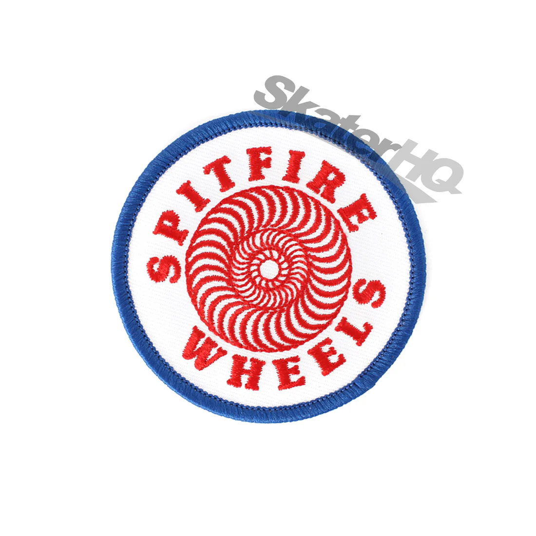 Spitfire Patch Classic Swirl Sticker - White/Blue/Red - Image 2