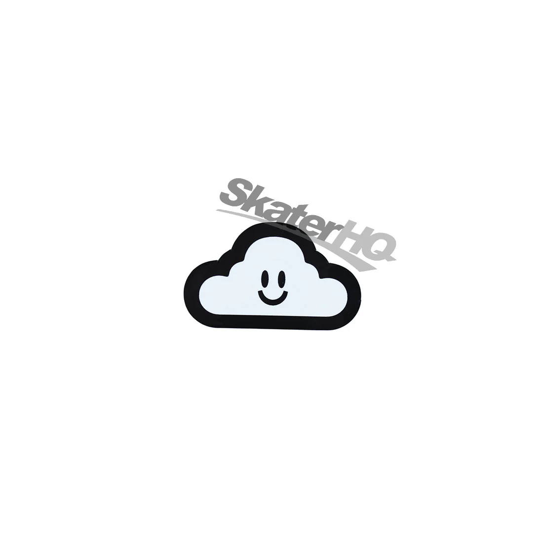 Thank You Cloudy Sticker - Black/White