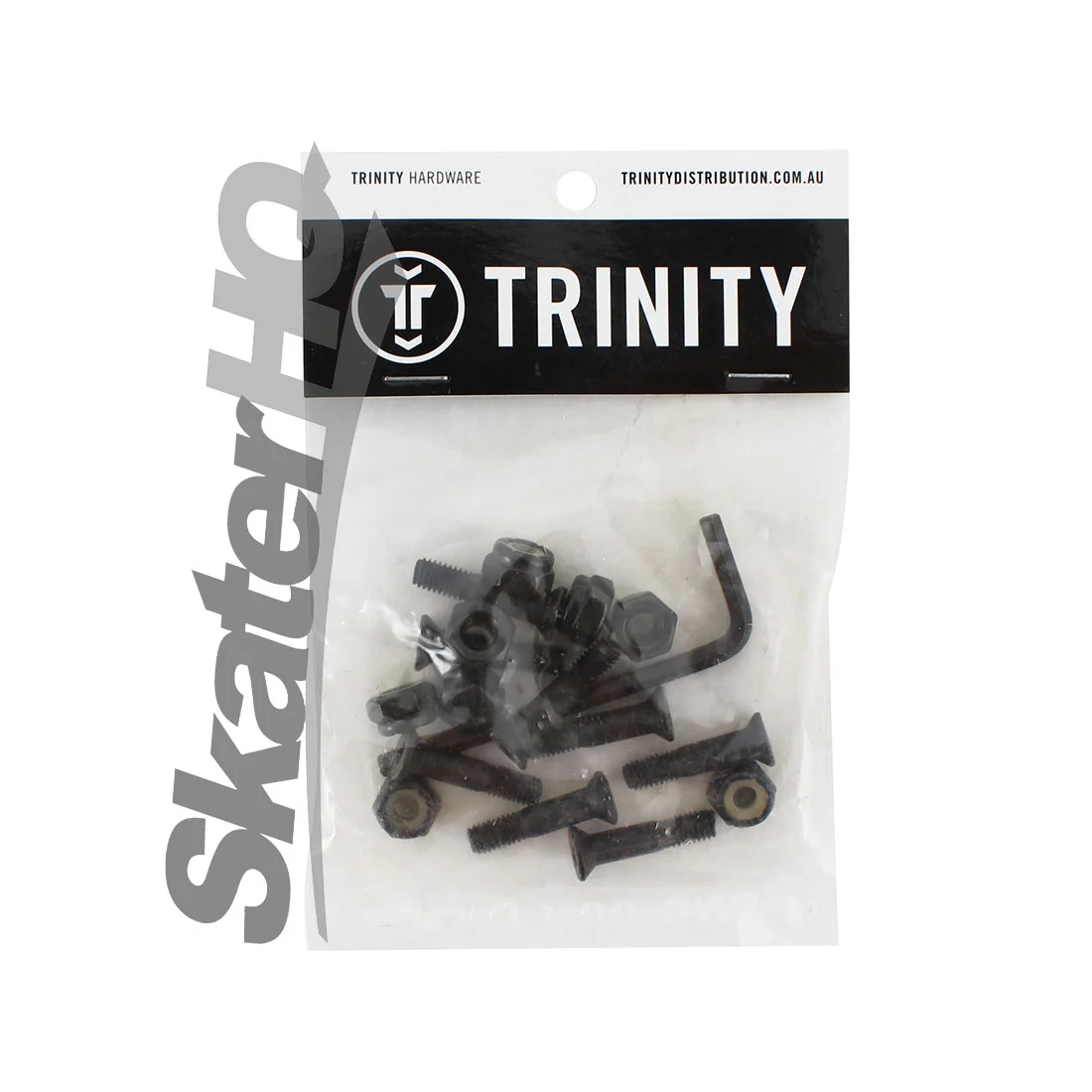 Trinity Allen 1 inch Bolts 8pk - Black