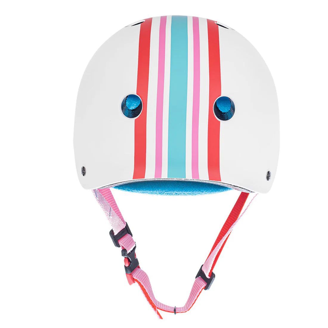 Triple 8 THE Cert SS Helmet - Moxi Stripey White - Image 3