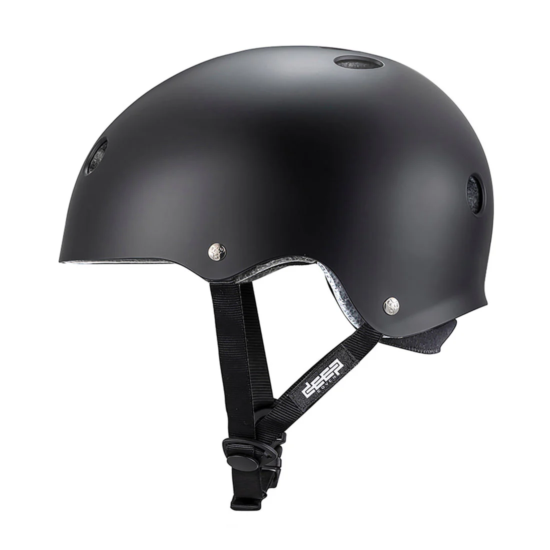 Triple 8 Deep Cover Helmet - Black Matte - Image 2