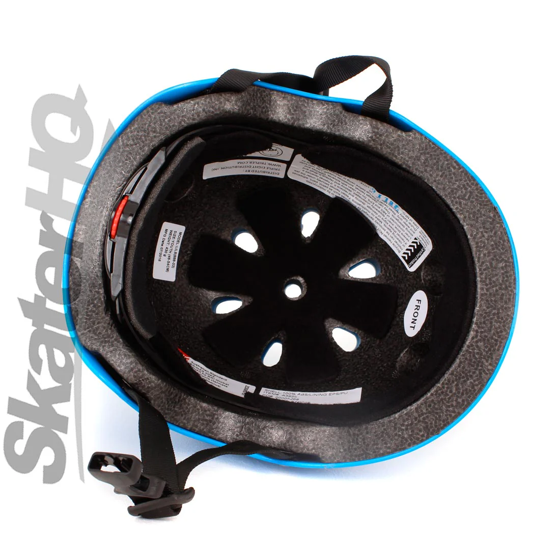 Triple 8 LIL8 Youth Bike Helmet - Blue Gloss - Image 3