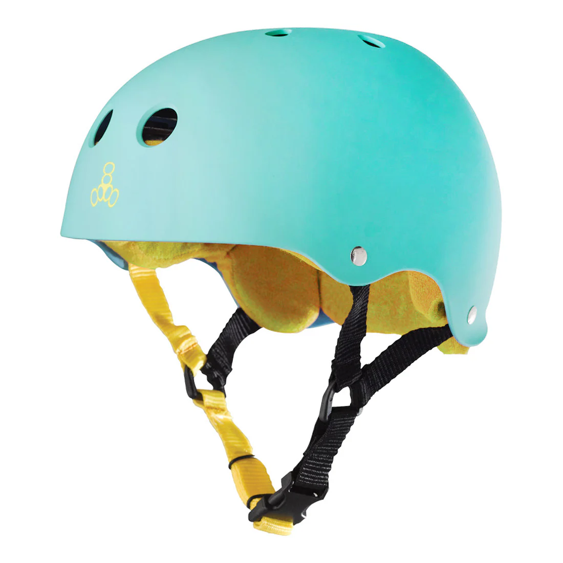Triple 8 Skate SS Helmet - Baja Teal Rubber