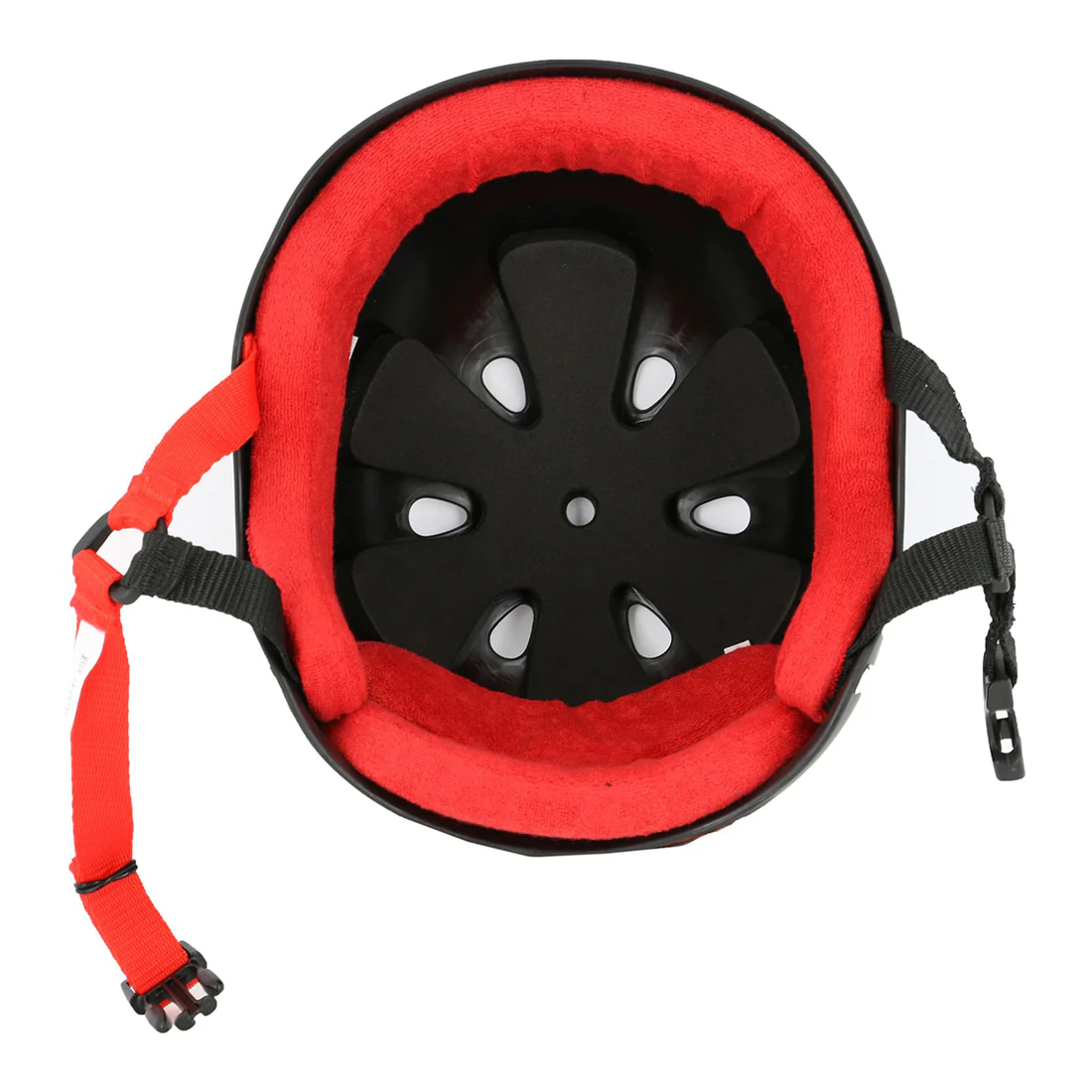Triple 8 Skate SS Helmet - Black/Red Rubber - Image 3