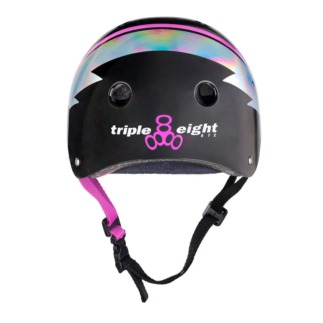 Triple 8 THE Cert SS Helmet - Black Hologram - Image 3