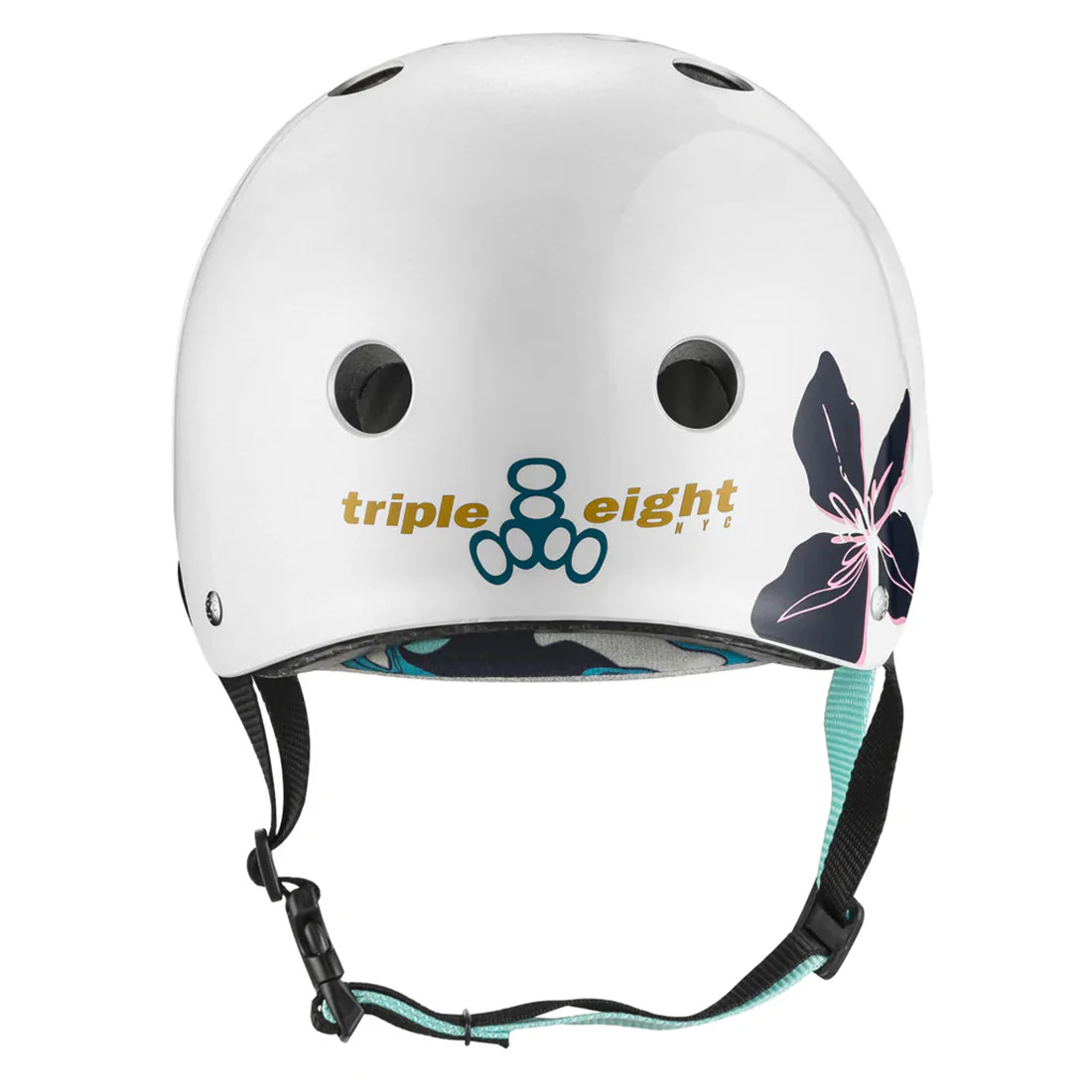 Triple 8 THE Cert SS Helmet - Floral - Image 3