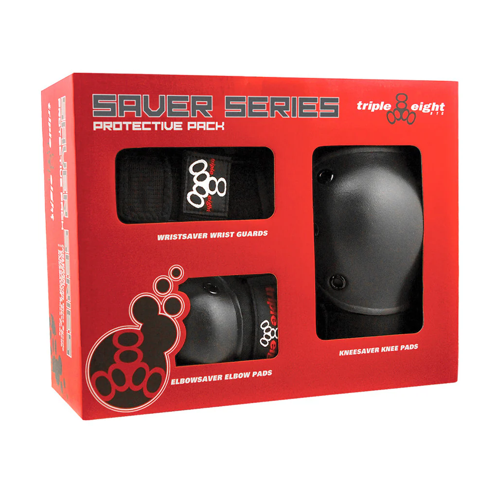 Triple 8 Saver Series Tri-Pack - Black - Junior - Image 3