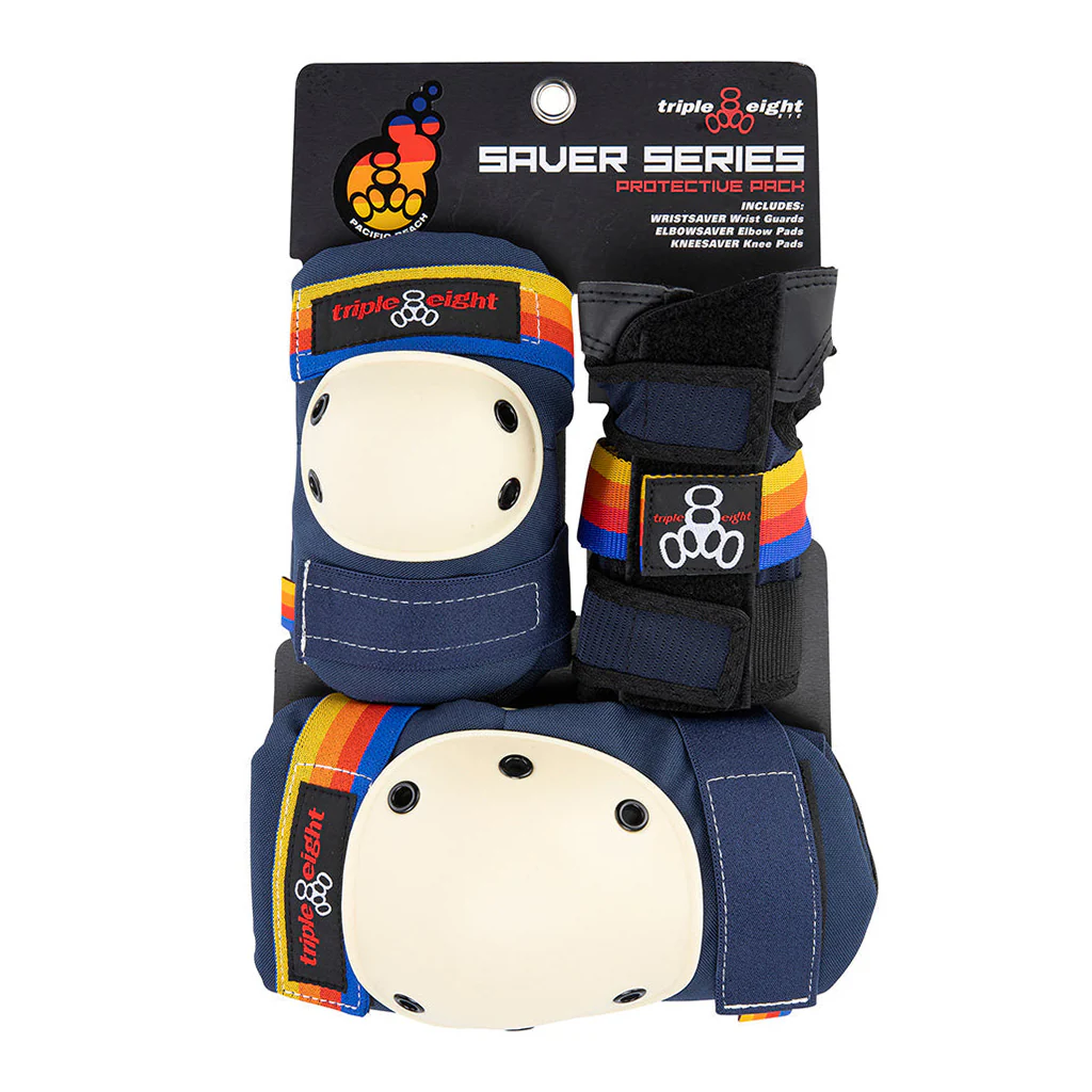 Triple 8 Saver Series Tri-Pack - Pacific Beach - Junior