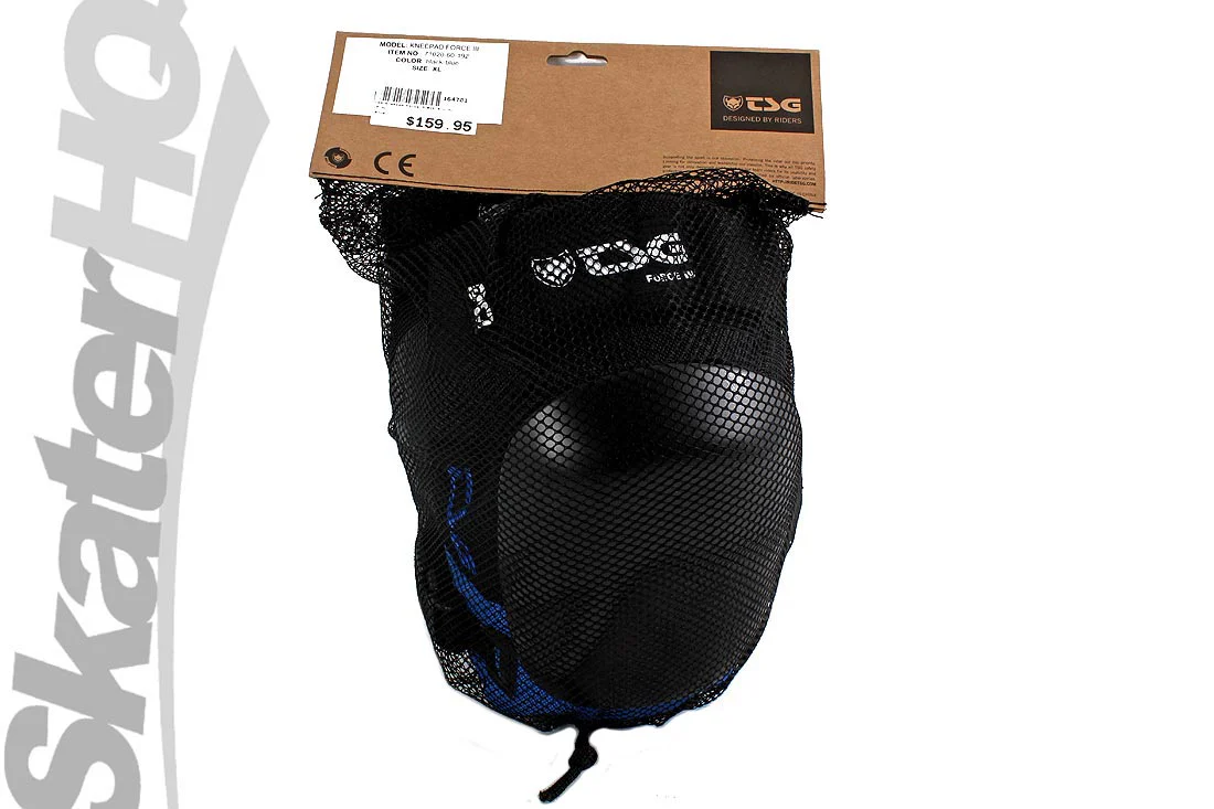 TSG Kneepad Force 3 Blk/Blu L - Image 2